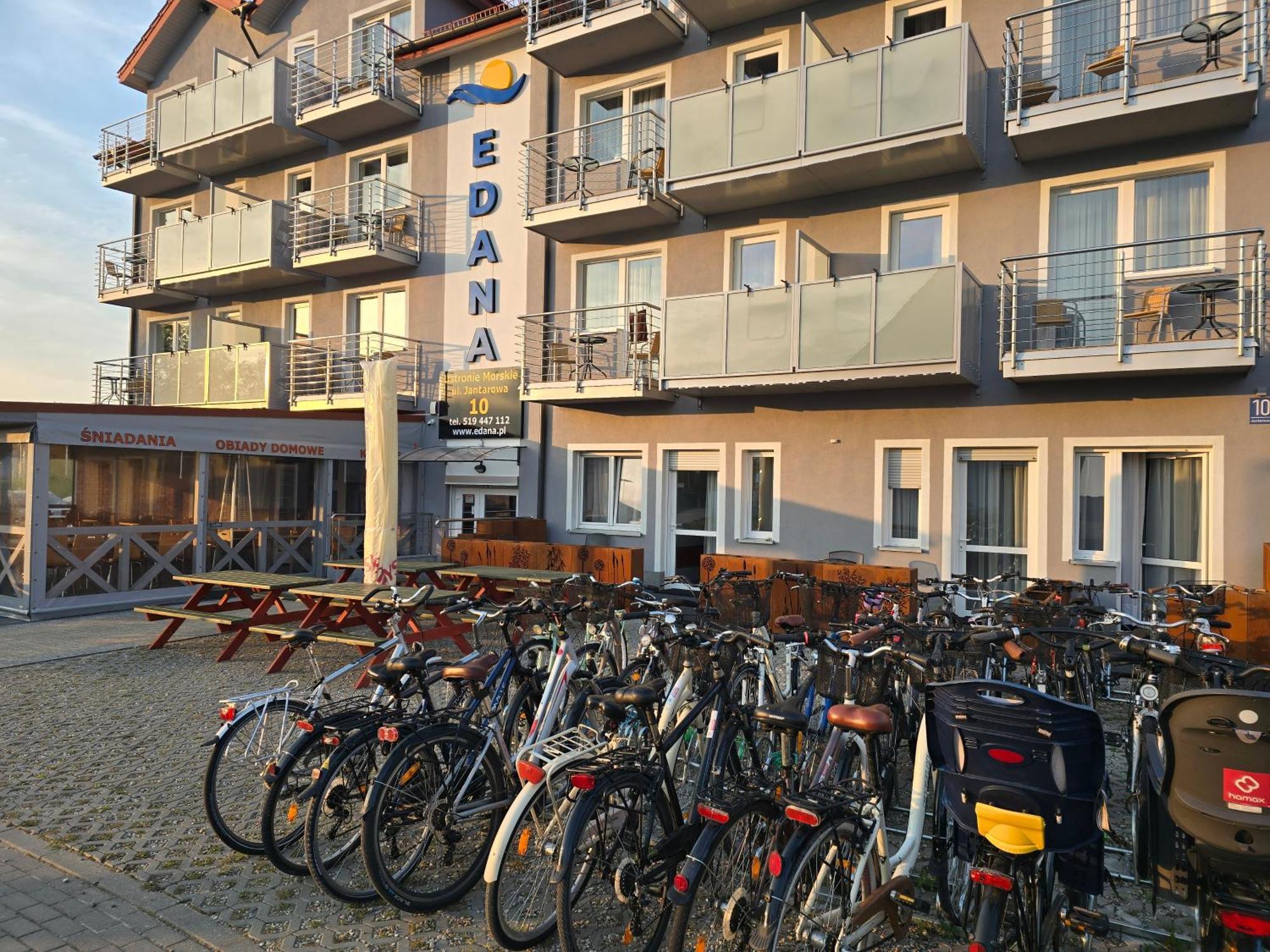 Pensjonat Edana Ustronie Morskie Exterior foto