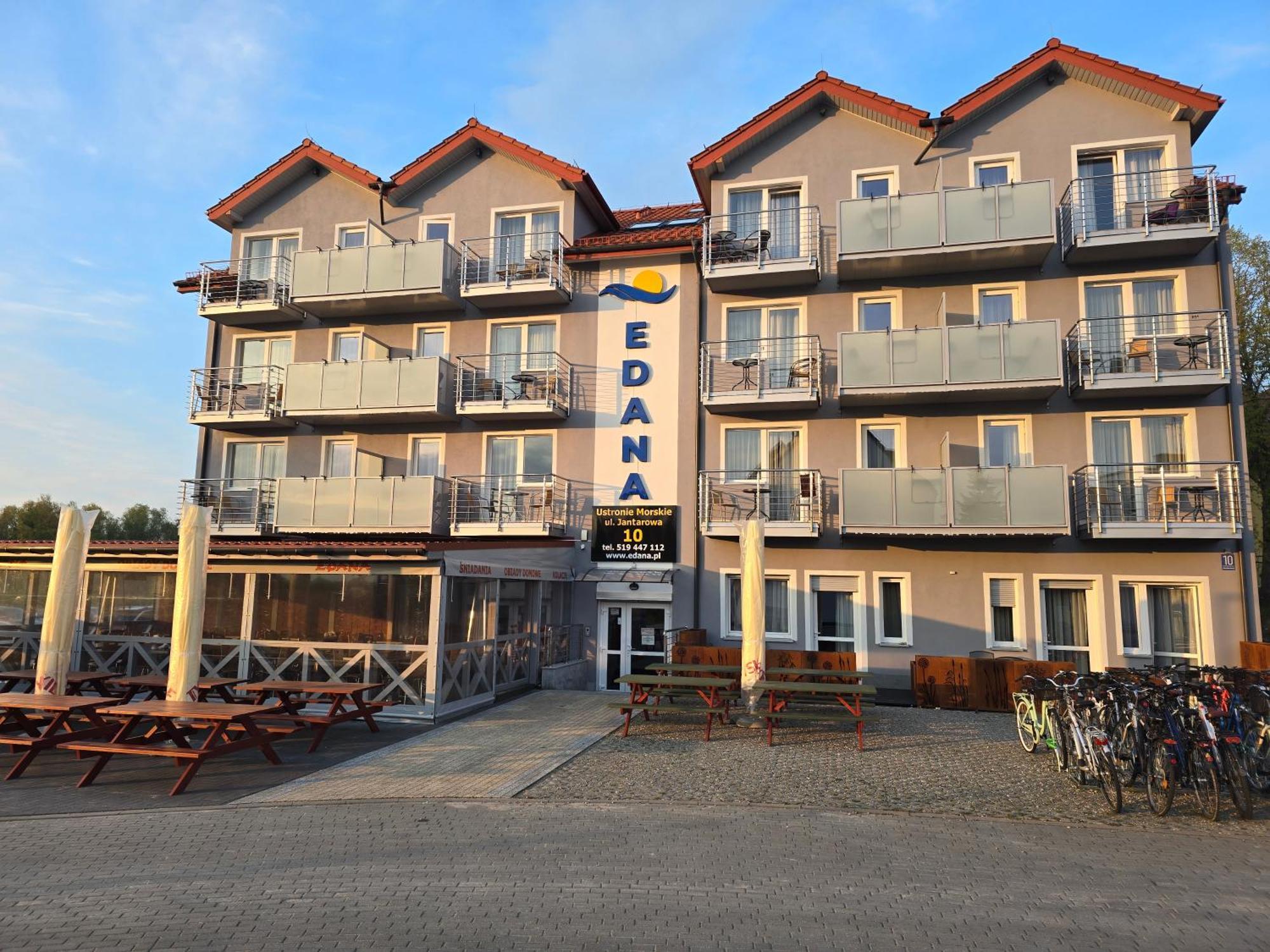 Pensjonat Edana Ustronie Morskie Exterior foto